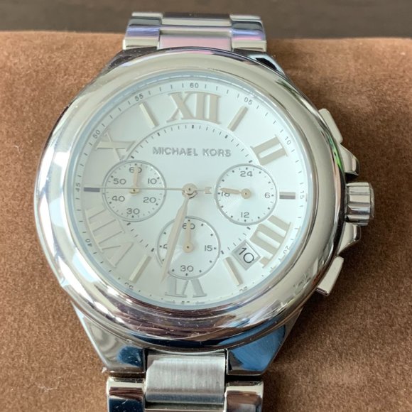 MICHAEL KORS Ladies Reese Chronograph Watch - Picture 1 of 6